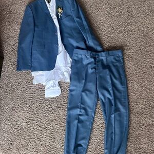 Milano Classic Blue Suit Set